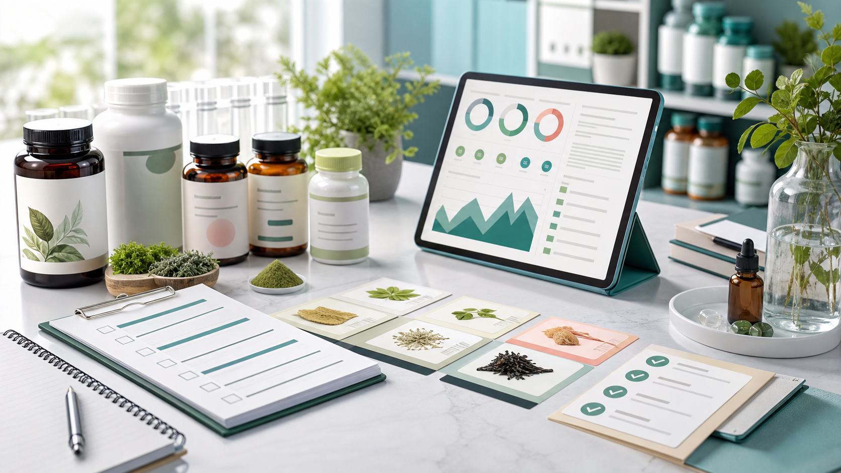 AI-generated Men's & Women's Health ClickBank product research image