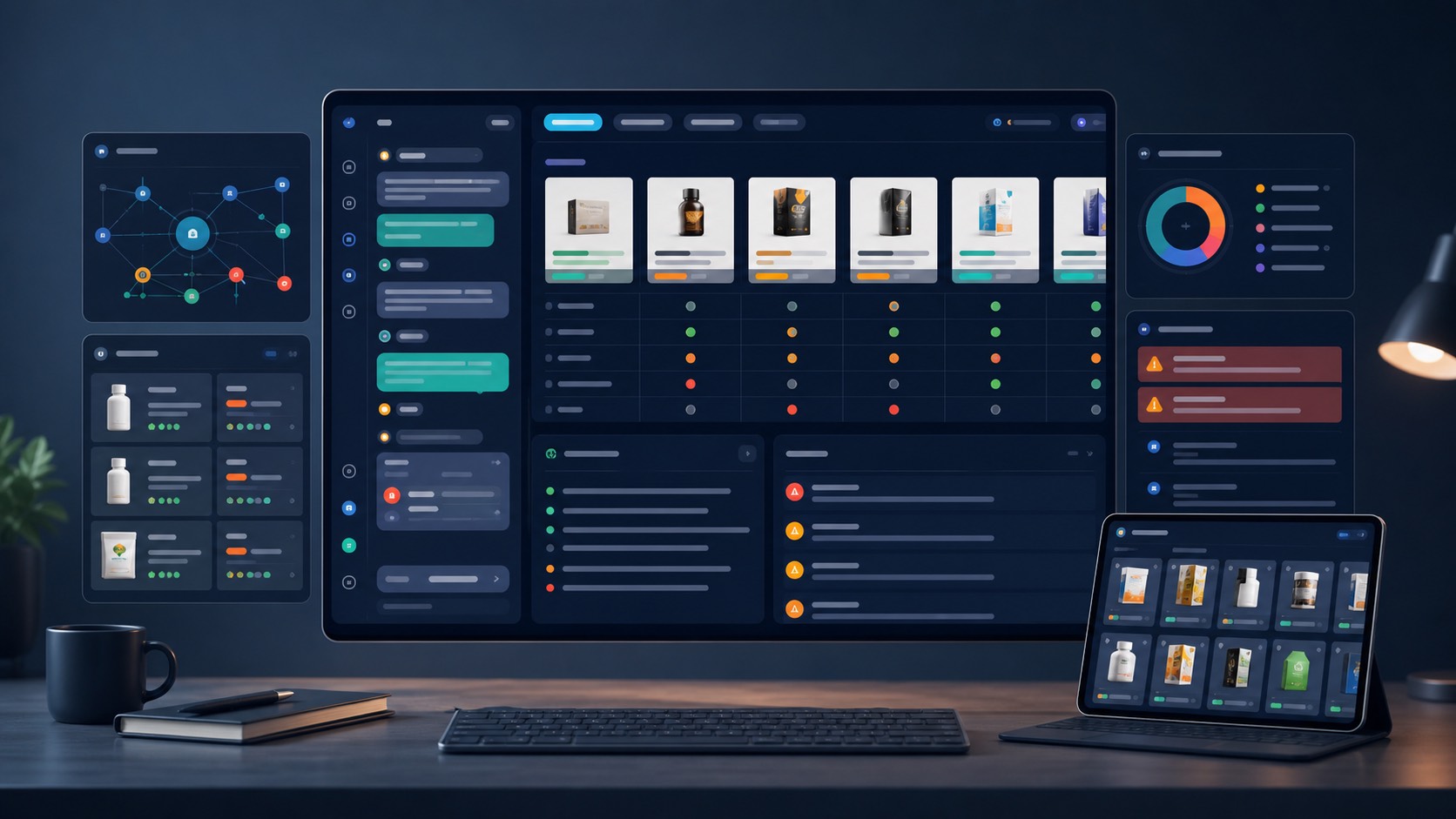 AI-generated Everyrated A.I. product matchmaker interface for ClickBank product reviews