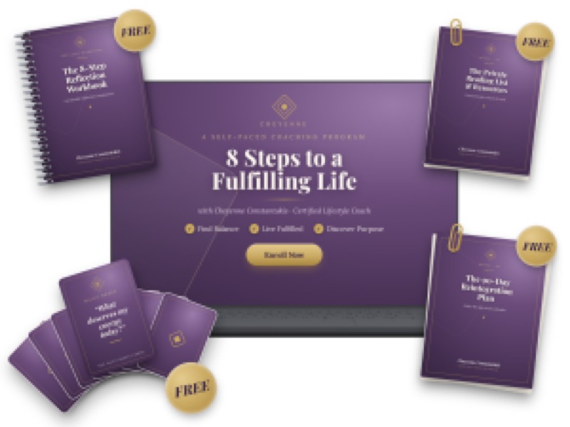 8 Steps to a Fulfilling Life - Self-Help for Women 35+ vendor product image for the Everyrated review
