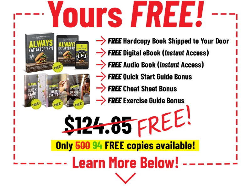 Always Eat After 7PM FREE Book, Huge Conversions vendor product image for this Everyrated magazine article
