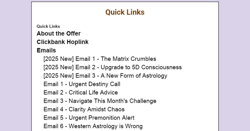 AstroVedic Reading - The only Vedic Astrology offer on clickbank vendor product image for the Everyrated review