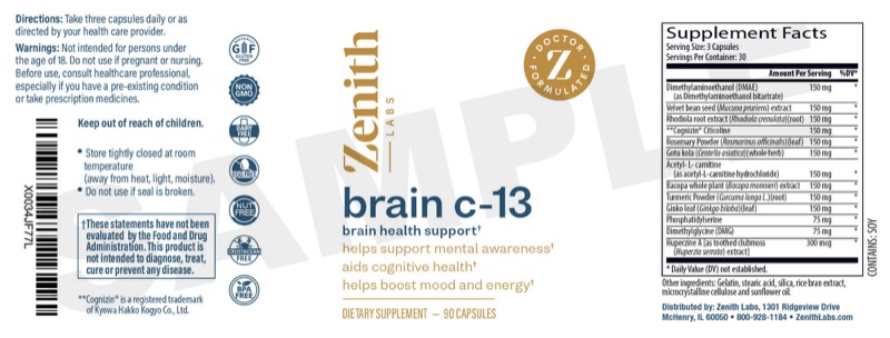 Brain C-13 vendor product image for this Everyrated magazine article