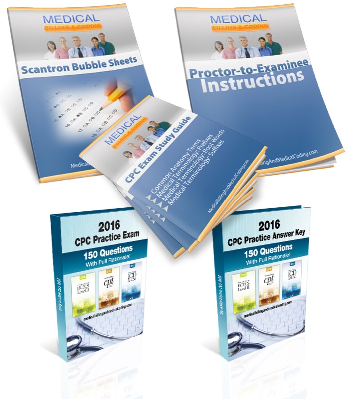 CPC Practice Exam - Medical Coding Study Guide vendor product image for this Everyrated magazine article
