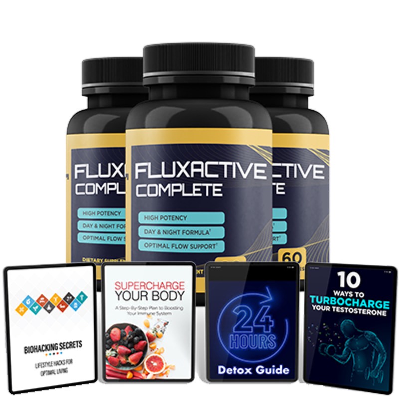 FLUXACTIVE - Unique 14-in-1 MEGA PROSTATE Offer vendor product image for this Everyrated magazine article