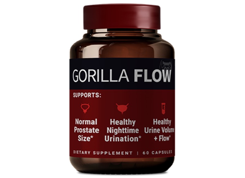 GORILLA FLOW - PROSTATE SUPPLEMENT OFFER vendor product image for this Everyrated magazine article