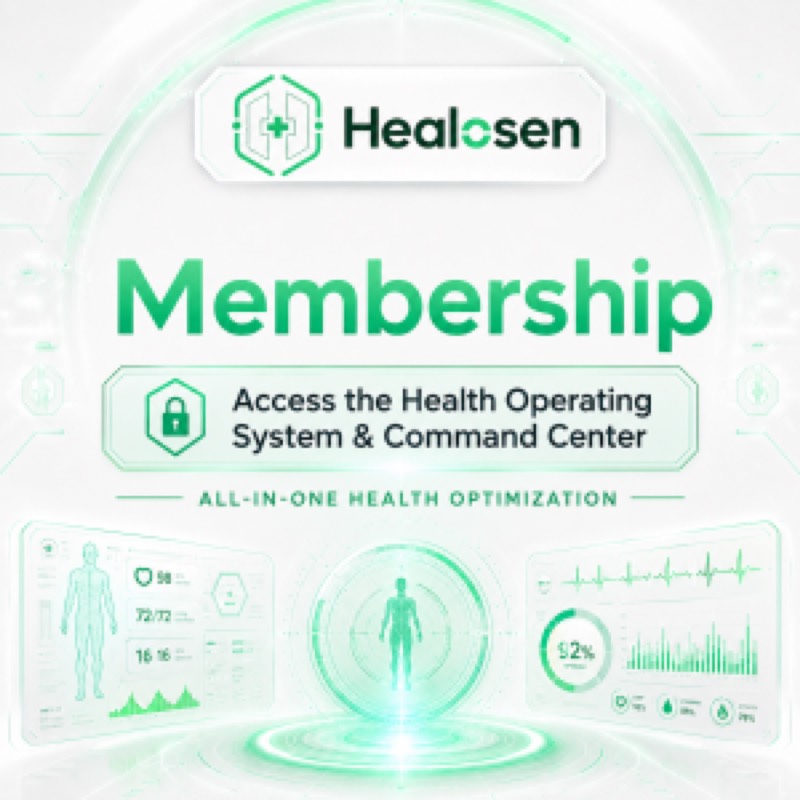 Healosen - All in one health command centre vendor product image for the Everyrated review