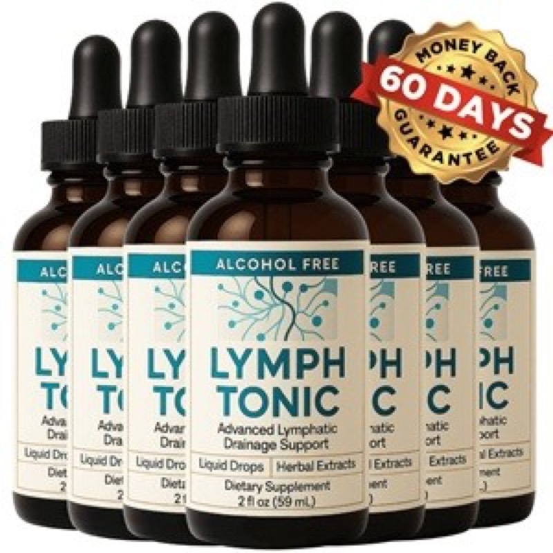 LYMPH TONIC - Killer NEW Lymphedema/Water Retention Offer vendor product image for the Everyrated review