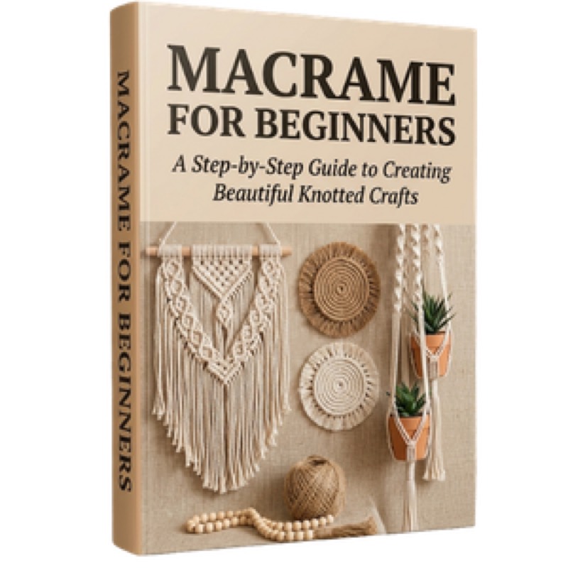 Product image associated with the Macramé for Beginners written review