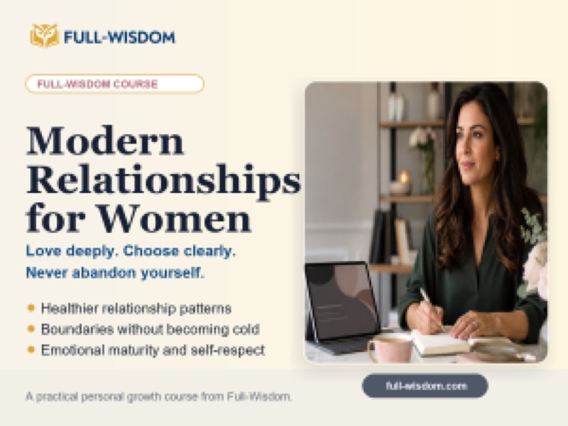 Modern Relationships for Women by Full-Wisdom vendor product image for the Everyrated review