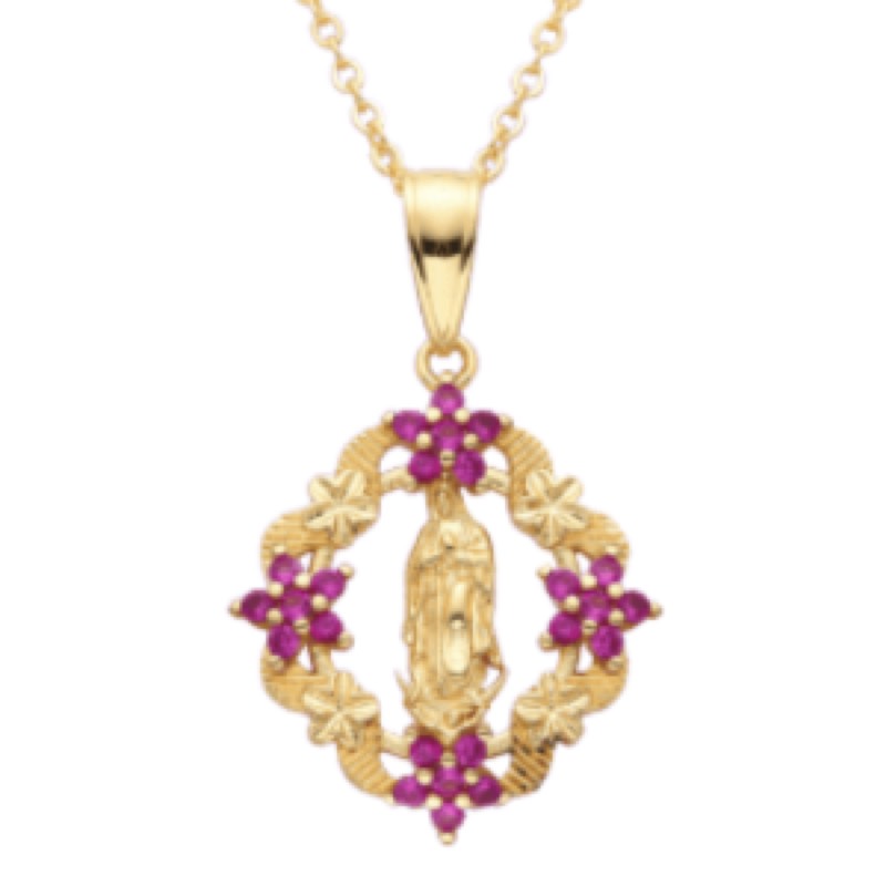Our Lady of Guadalupe Prosperity Pendant product image for the The Genius Song, The Genius Switch, Dubai Wealth Secret, The Seer of Truths, and Our Lady of Guadalupe…: ingredient or material transparency matchup buyer comparison
