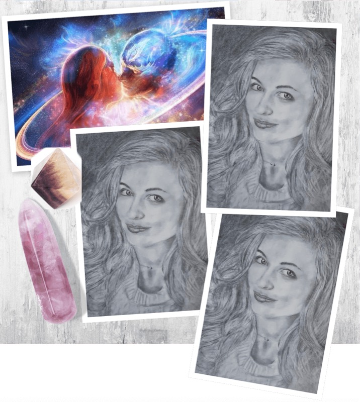 Psychic Jane's Twin Flame Sketch - From Creators of Master Wang vendor product image for the Everyrated review