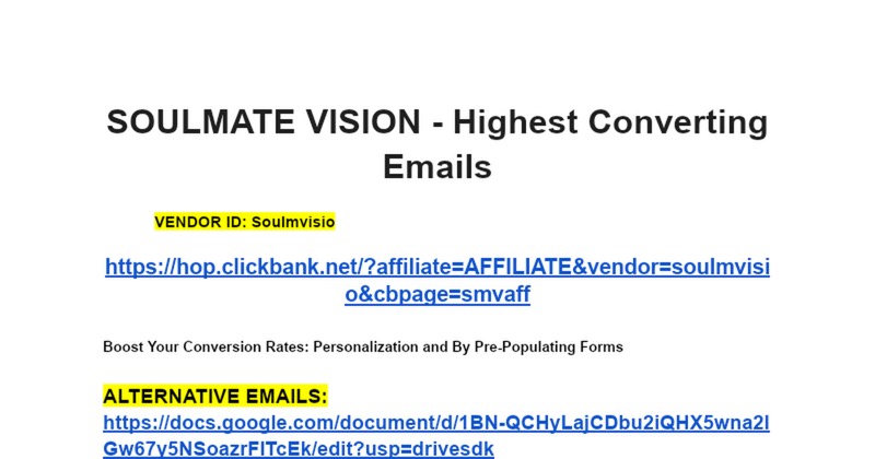 SOULMATE VISION vendor product image for this Everyrated magazine article