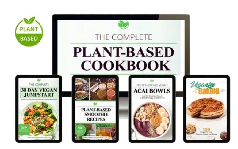 The Complete Plant Based Recipe Cookbook vendor product image for the Everyrated review