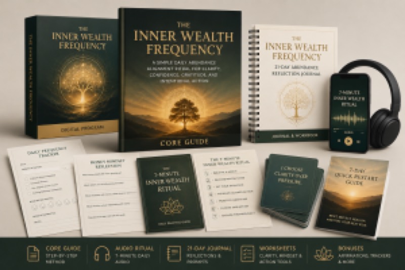 The Inner Wealth Frequency - Guided Ritual & Audio System vendor product image for the Everyrated review