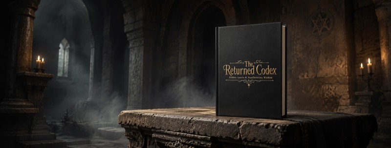 The Returned Codex: The Sacred Guidelines of Manifestation vendor product image for this Everyrated magazine article