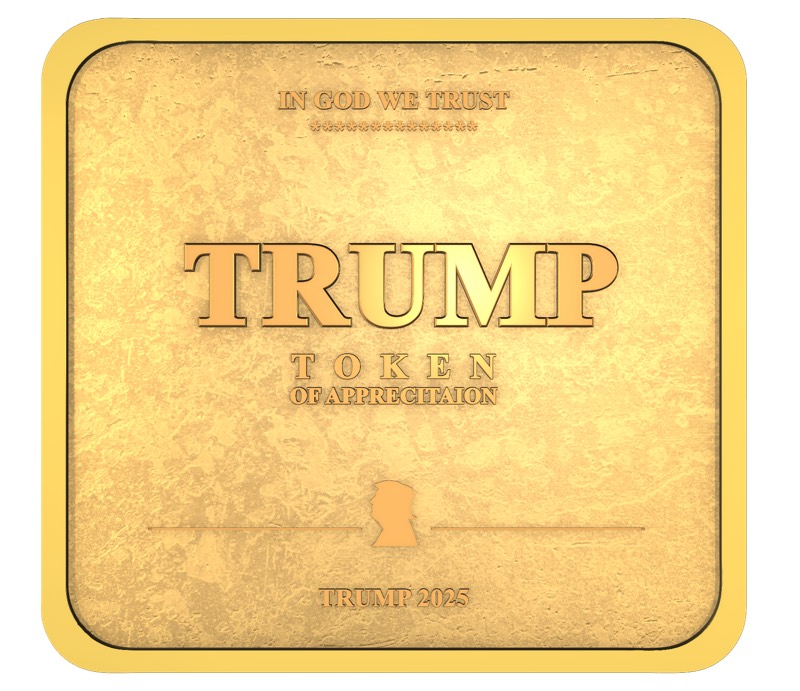 Trump's Token of Appreciation vendor product image for the Everyrated review