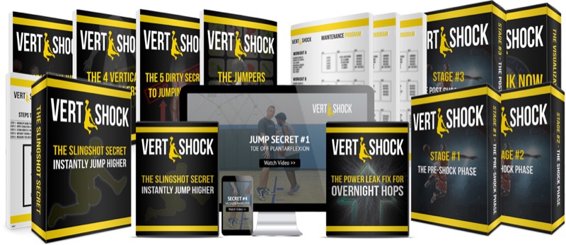 Vert Shock - Vertical Jump Training (Recently Updated + HIGH CR) vendor product image for this Everyrated magazine article