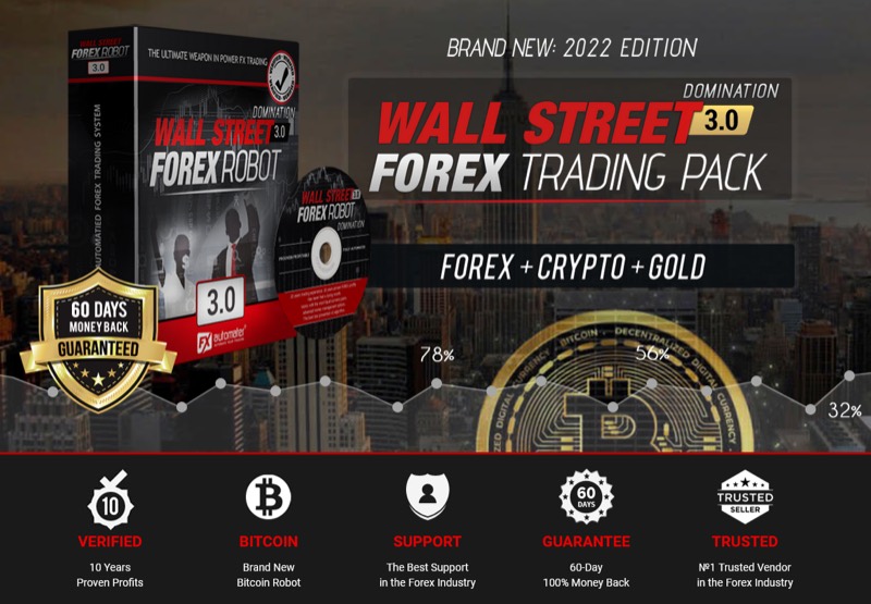 WallStreet Forex Robot 3.0 vendor product image for this Everyrated magazine article